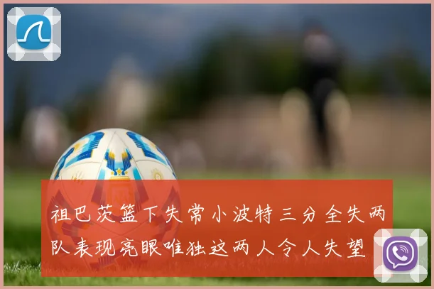 祖巴茨篮下失常小波特三分全失两队表现亮眼唯独这两人令人失望